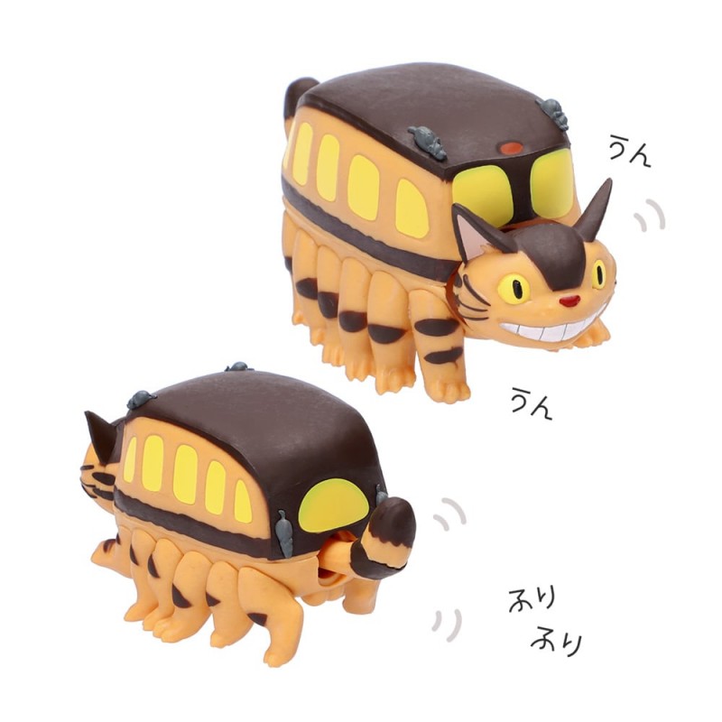 龍貓鄉土玩具貓巴士(搖頭搖尾玩具擺設)