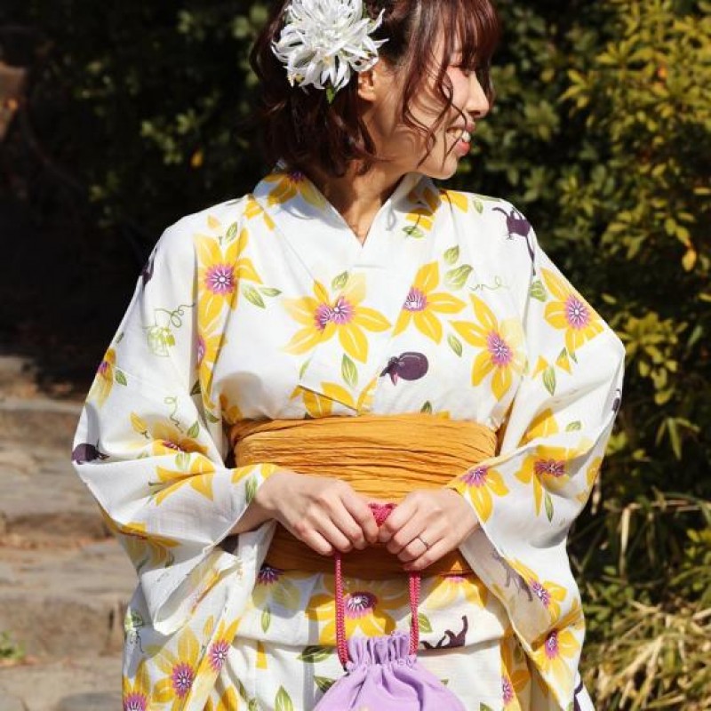 魔女宅急便日本浴衣系列-鐵線花